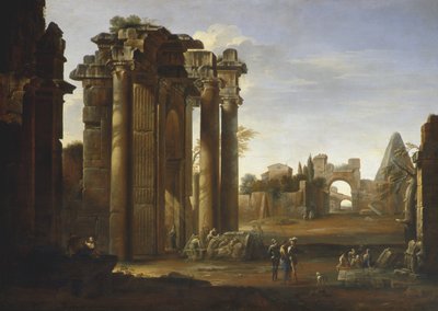 Roman Ruins by Domenico Roberti